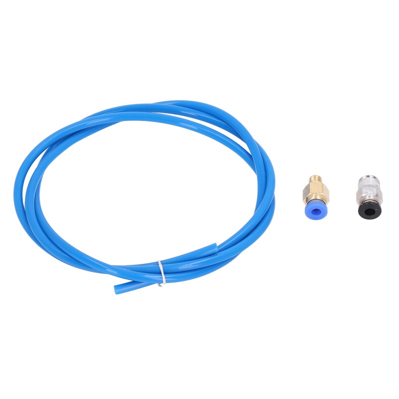 5PCS PTFE Tubes with 20PCS Pneumatic Fittings PC4‑M6 PC4‑M10 for
