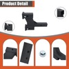 labwork Trailer Dual Hitch Extension 2in Receiver Adjustable 2in and