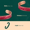 FASCIO Copper Bracelet and Ring for Women, Magnetic Bracelets and