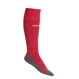uhlsport Team Pro Player Stocking Socks, Red/White, Size 45-47