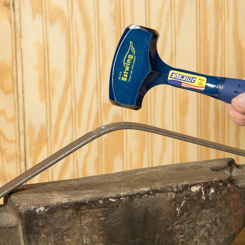 Estwing - B34LB Drilling/Crack Hammer - 4-Pound Sledge with Forged