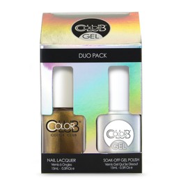 Color Club Gel Duo Pack Gel + Nail Lacquer (Pearl District #GEL1005)