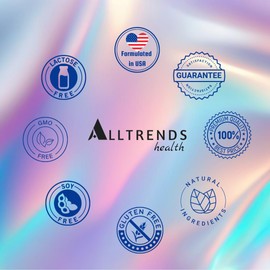 ALLTRENDS Hair Skin and Nails, Small, Pink