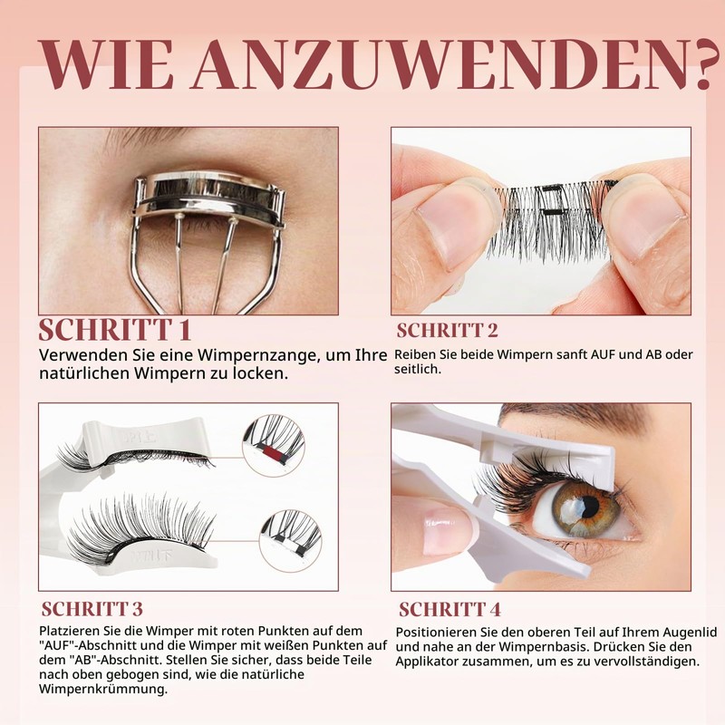 Higu clace Magnetic Eyelashes, Magnetic Eyelashes Without Eyeliner, Magnetic Eyelashes
