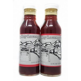 2 Pack Cane Syrup Big Boy Locomotive Bottles Made In Georgia (12oz)