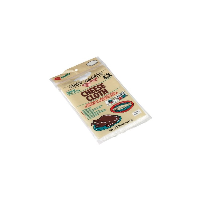 Cadie Chef Favorite White 2 Sq Premium Cheesecloth 100% Cotton