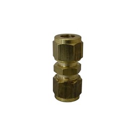 8mm Brass Compression Coupling