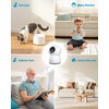ieGeek 2K WiFi Indoor Security Camera, 2.4G/5GHz Smart Pet Camera
