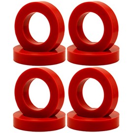 Eurotubes “EuroDamper” Tube Damper Rings for Octal Base Power and Rectifier Tubes. Set of 8.