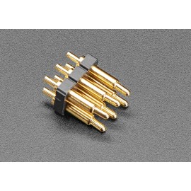 Adafruit Accessories Through Hole Dual Inline Pogo Pin Header - 2x3 with 0.1 Spacing - SKU 5382