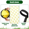 Top Bins Football Goal Target & Training Rebound Net,2 PCS