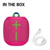 Ultimate Ears Wonderboom 3 Portable Bluetooth Speaker, Hyper Pink