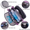 WANDF Toiletry Bag Water-Resistant Nylon Travel Wash Bag Lightweight Dopp
