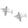 DonJordi Aeroplane Cufflinks - Men's Jewellery for Pilots, Metal