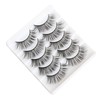 5 Pairs False Eyelashes Natural Fake Eyelashes Fluffy Hand-made Eyelashes