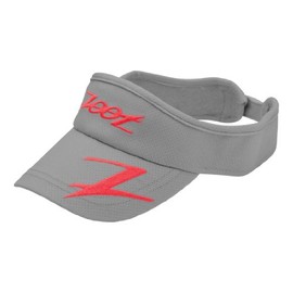 Zoot Sports Women's Performance Fan Visor One Size Grey Poppy