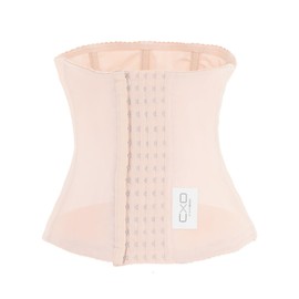 CxO Corset, 7 Bones, 6 Hooks, Japan Planning, Waist Nipper, Shapewear (Non-Painful Outer Tag), Women's, Postpartum Body Shaper, Sea Baio, light beige, XL-2XL