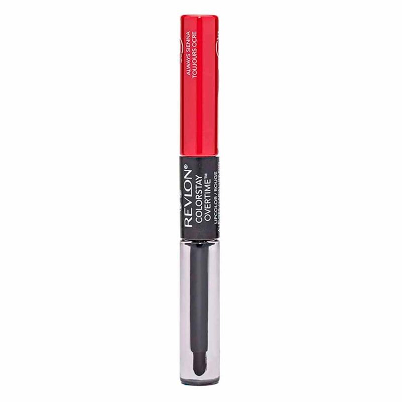 Labial Líquido Revlon ColorStay Overtime Lipcolor tono 380 Always Sienna