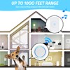 Dog Door Bell for Potty Training Wireless Doggie Doorbell to