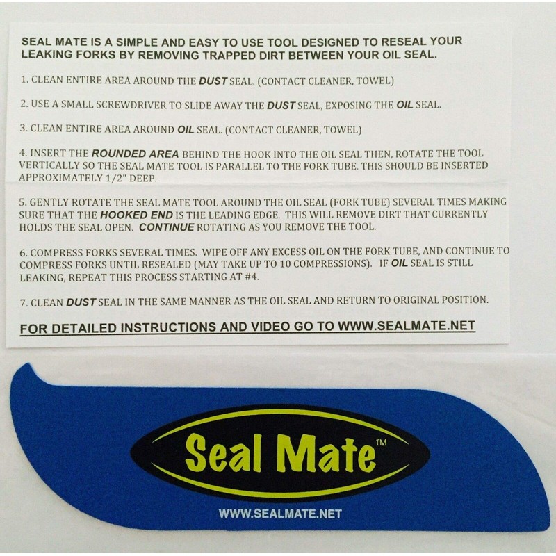 Seal Mate Tool/Fix Leaking Fork Seals Quick & Easy, Fast