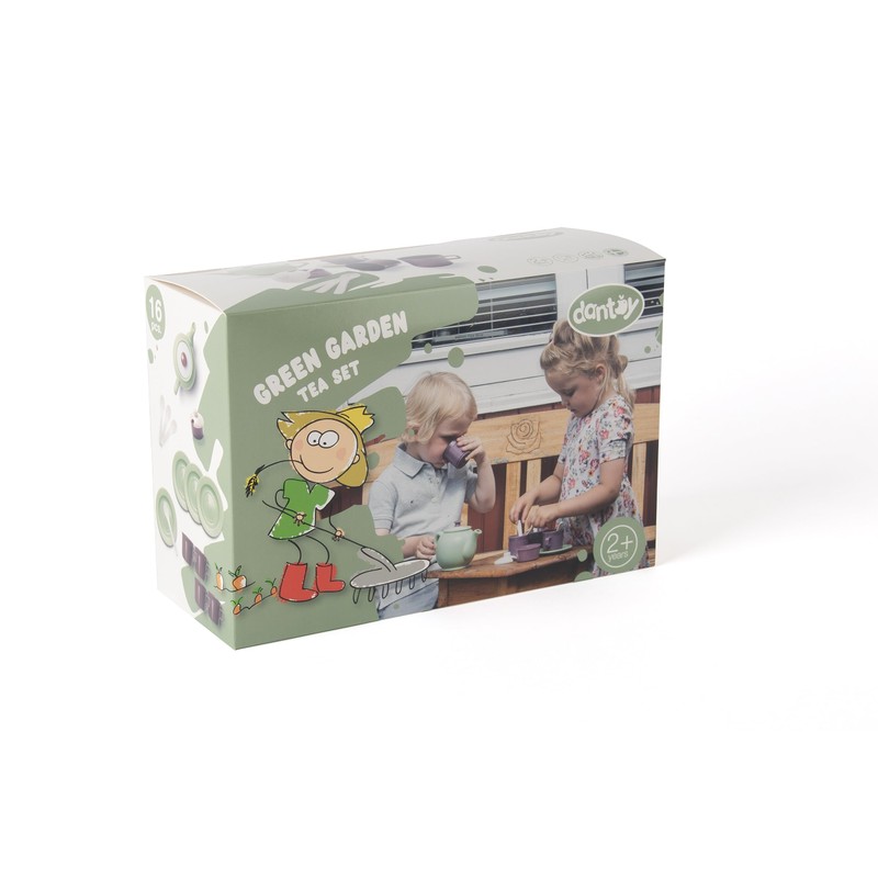 Dantoy - Green Garden Tea Set (4782)