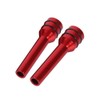 Car Door Lock Knob,Door Lock Switches,2Pcs Universal Car Truck Aluminum