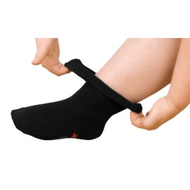 FußGut Unisex Big Sensitive Socks, black