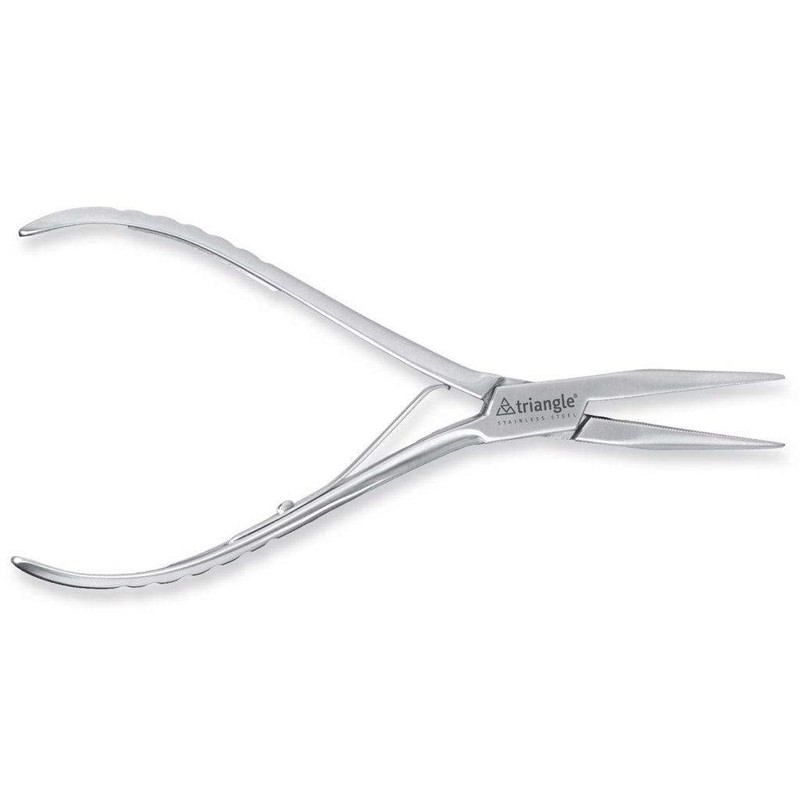 triangle Fish Bone Pliers, Silver