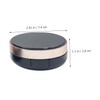 Baluue Makeup Container Puff Black Empty Cream Case Diy Foundation