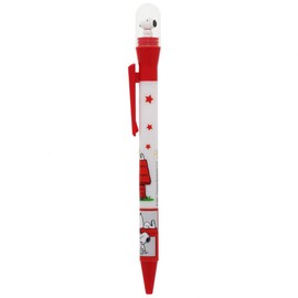 Sun-Star Stationery S4649214 Snoopy Oil-Based Ballpoint Pen, Round Dome Pen