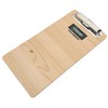GARASANI Wood Coated Clipboard - Bill Credit Card Receipts Memo