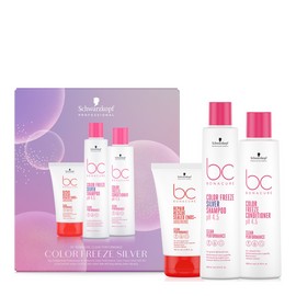 Schwarzkopf BC Clean Color Freeze Silver With Sealed Ends Trio Pack