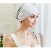 Swim Cap, Women's, Swimming Cap, Lace, PU, Floral Pattern, For