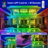 LETIANPAI 200ft Outdoor LED Strip Lights Waterproof 1 Roll,IP68 Outside