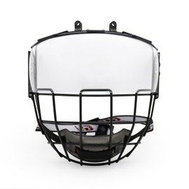 GY PC530 Hockey Helmet Cage & Face Shield Protector Combo (Clear)