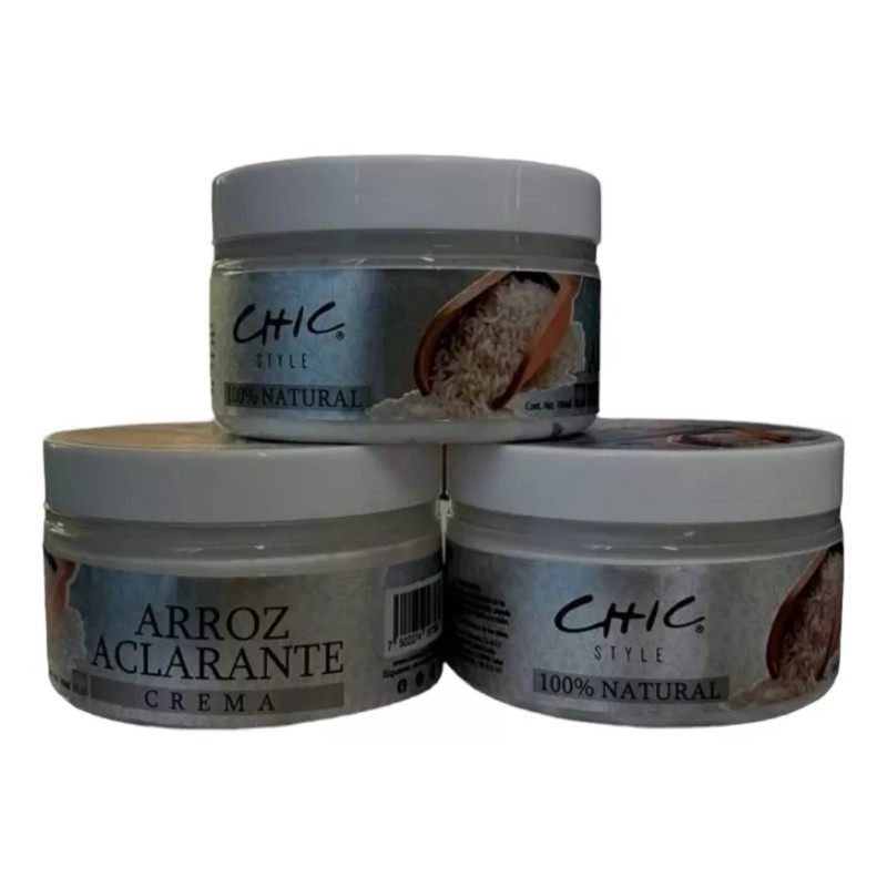 Chic Style Crema De Arroz Aclarante Para Cicatrices Y Paño