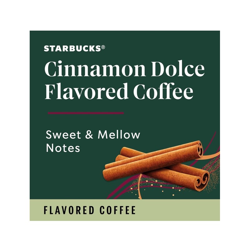 Starbucks 60 Starbucks Cinnamon Dolce Flavored Coffee K Cups Keurig