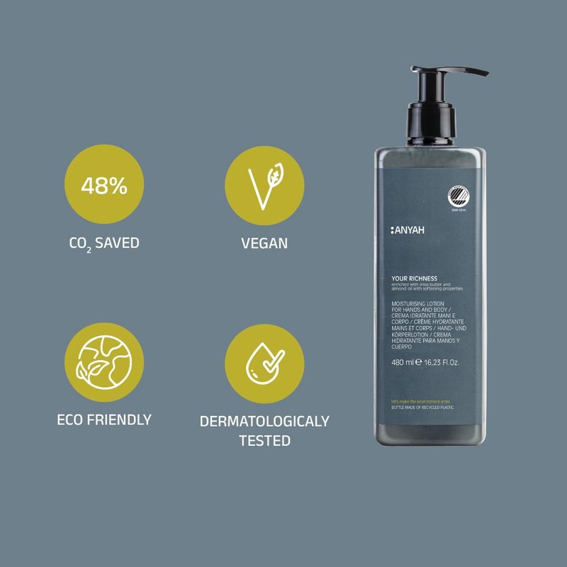 ANYAH Bodylotion – Körperlotion für sehr trockene, empfindliche & reife