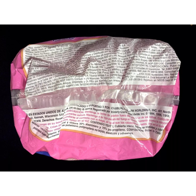 Huggies VERY RARE SEALED Vintage 2004 Huggies Pull Ups Girls