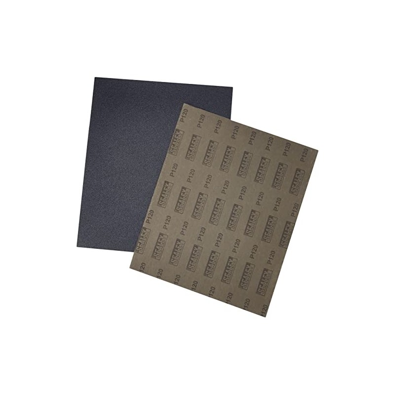 Sealey WD2328120 Wet & Dry Paper 230 x 280mm 120Grit