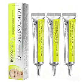 Botoxmix & Vita-A Retinol Shot - Crema tensora para levantar arrugas, retinoide de alta resistencia para antienvejecimiento, crema antiarrugas, minimi