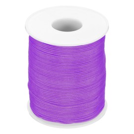 PATIKIL Nylon Cord 1mm x 109 Yards, Bracelet String Braided Nylon Thread Chinese Knotting Cord for Jewelry Making Beading Necklaces Blind Wind Chimes, Light Purple