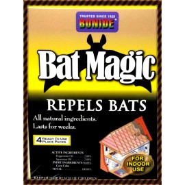 BONIDE 876 BAT MAGIC REPELS BATS BAT REPELLENT 8 PACKS!! READY TO USE. NEW!