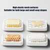 Soap Case,Double-Layer Soap Saver | Mesh Structure, No Drilling, Space-Saving