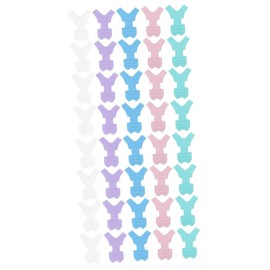 Baluue 50pcs Eyelash Brush Lash Perm Lift Brush Professional Lash Perm Tool for Easy Lifting Separation