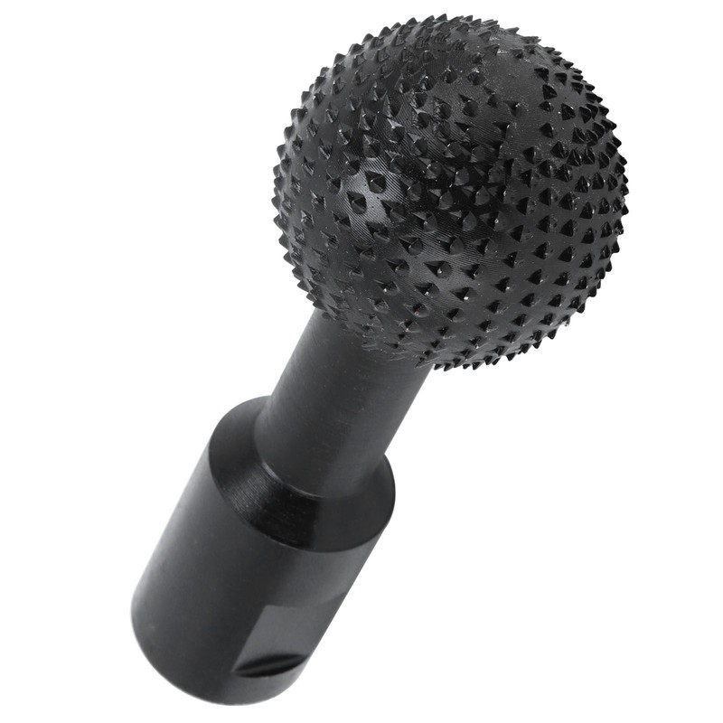 10mm Spherical Rotary Burr Wood Carving Drill Head Carbon Steel