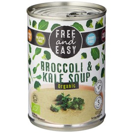 Free and Easy Organic Broccoli and Kale Soup, 400 g