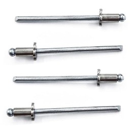 2 Pairs NOS Dash Rosette Rivets Stainless Steel Fit for Ford Chrysler AMC VIN DOOR TAG