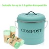 100% Compost Bags for Kitchen Countertop Compost Bin - 1,