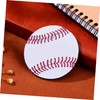 ULTECHNOVO 2pcs Cute Car Cup Coasters with Baseball Pattern Rubber